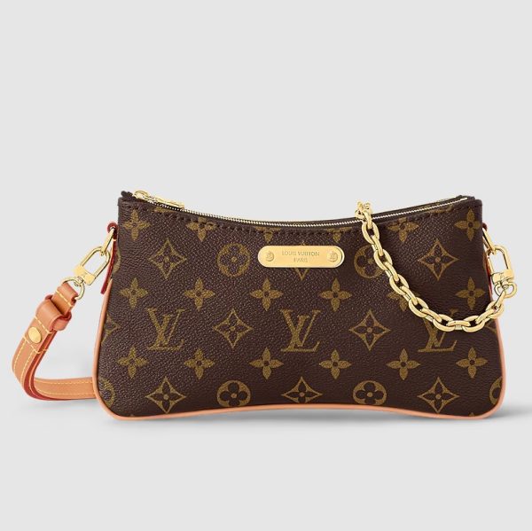 Louis Vuitton Liv Pochette Handbag M83308 – Monogram Canvas Designer LV Bag