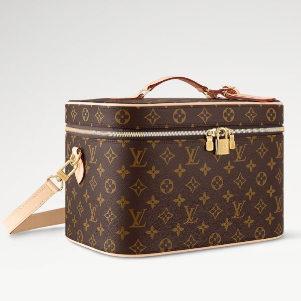 Louis Vuitton Nice Vanity Case M44935 – Monogram Canvas Designer LV Nice Vanity Case Bag