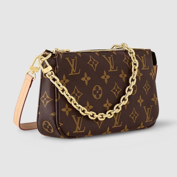 Louis Vuitton Pochette M82766 – Monogram Canvas Designer LV Pouch Bag