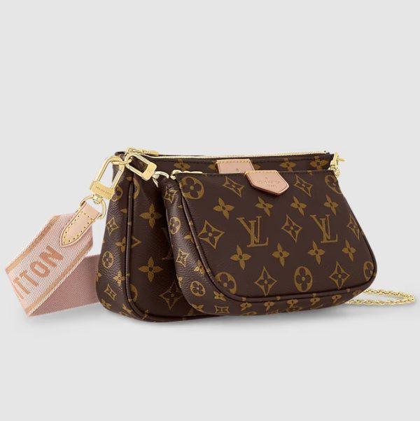 Louis Vuitton Multi Pochette Accessoires M44840 – Monogram Canvas Designer LV Hybrid Cross-Body Bag