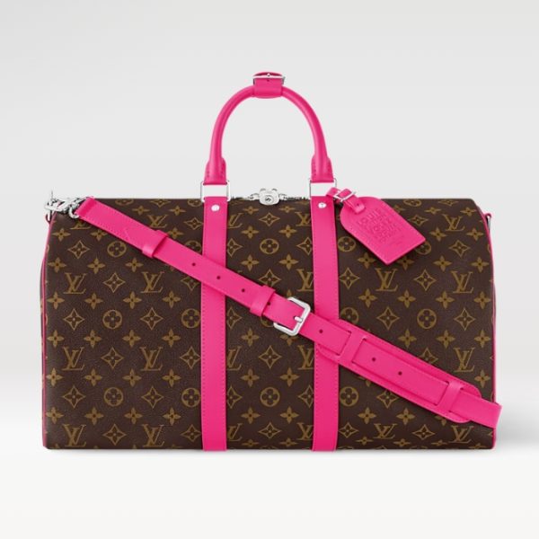 Louis Vuitton Keepall Bandoulière 45 M13807 – Monogram Canvas Designer LV Travel Bag