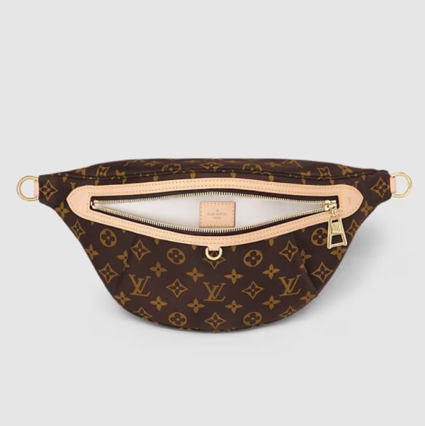 Louis Vuitton High Rise Bumbag Bag M46784 – Monogram Coated Canvas Designer LV Handbag - Image 5