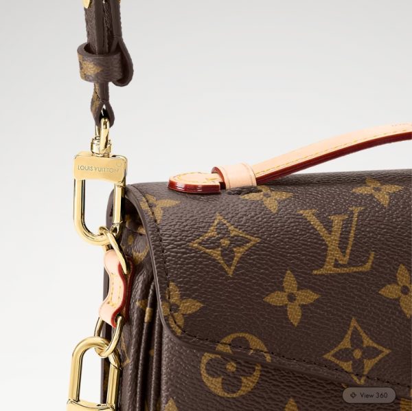 Louis Vuitton Pochette Métis East West Bag M46279 – Monogram Canvas Designer LV Handbag - Image 5