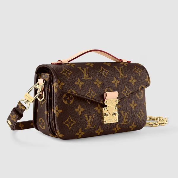 Louis Vuitton Pochette Métis East West Bag M46279 – Monogram Canvas Designer LV Handbag - Image 6