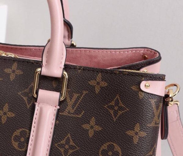 Replica Louis Vuitton Monogram Canvas Soufflot MM Bag In Peach - Image 7