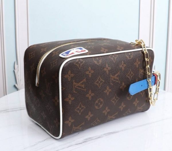 Replica Louis Vuitton X NBA Cloakroom Dopp Kit Bag