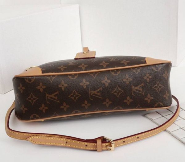 Replica Louis Vuitton Monogram Canvas Odeon MM Bag In Natural - Image 4