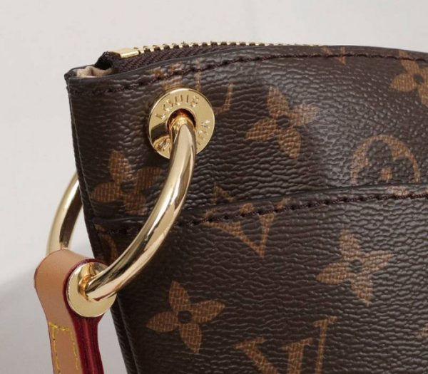 Replica Louis Vuitton Monogram Canvas Odeon MM Bag In Natural - Image 8