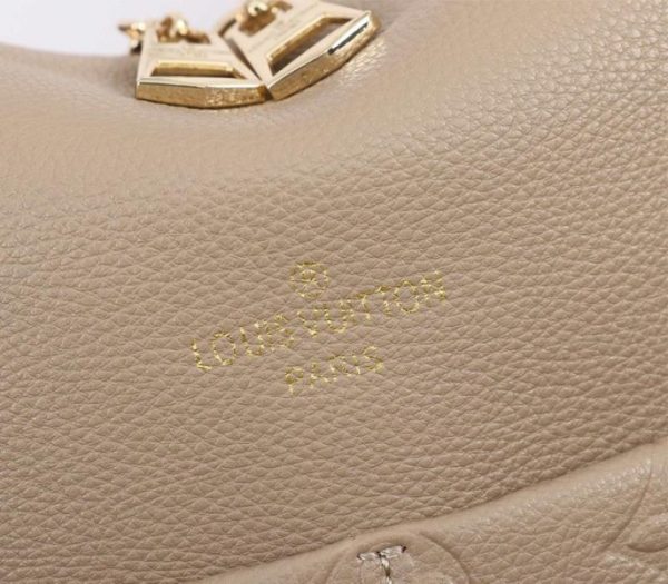 Replica Louis Vuitton Monogram Empreinte Leather Maida Hobo In Tourterelle Gray - Image 6