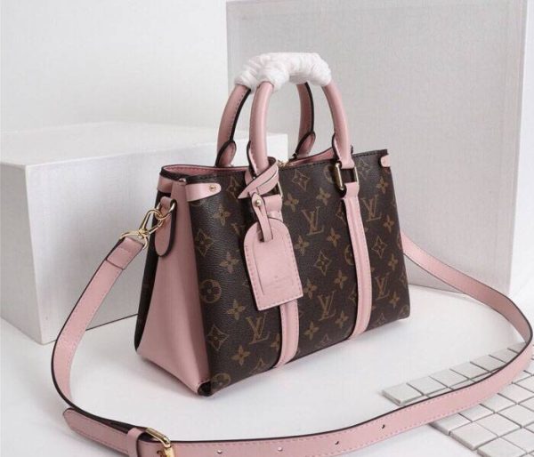 Replica Louis Vuitton Monogram Canvas Soufflot BB Bag In Peach - Image 2