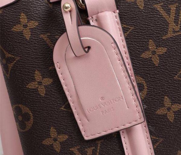 Replica Louis Vuitton Monogram Canvas Soufflot BB Bag In Peach - Image 9