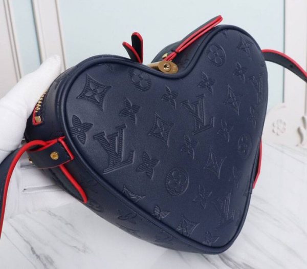 Replica Louis Vuitton Monogram Empreinte Game On Coeur Bag In Navy Blue - Image 2