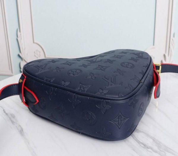 Replica Louis Vuitton Monogram Empreinte Game On Coeur Bag In Navy Blue - Image 3