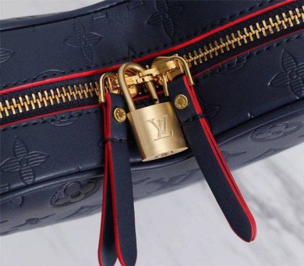 Replica Louis Vuitton Monogram Empreinte Game On Coeur Bag In Navy Blue - Image 7