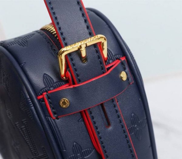 Replica Louis Vuitton Monogram Empreinte Game On Coeur Bag In Navy Blue - Image 8