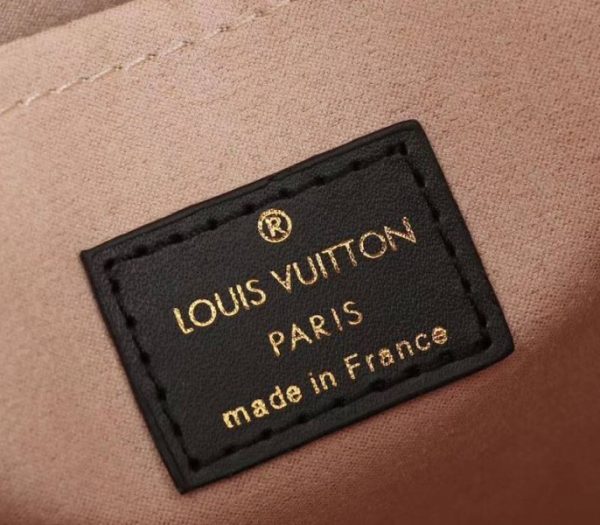 Replica Louis Vuitton On My Side Bag In Black - Image 6