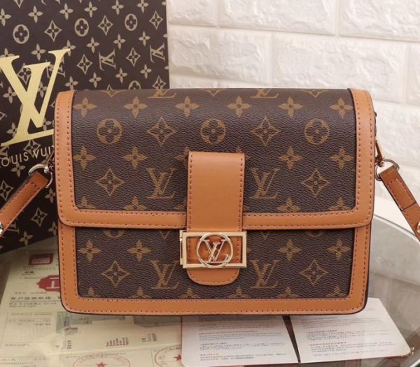 Replica Louis Vuitton Monogram Canvas Dauphine Bag