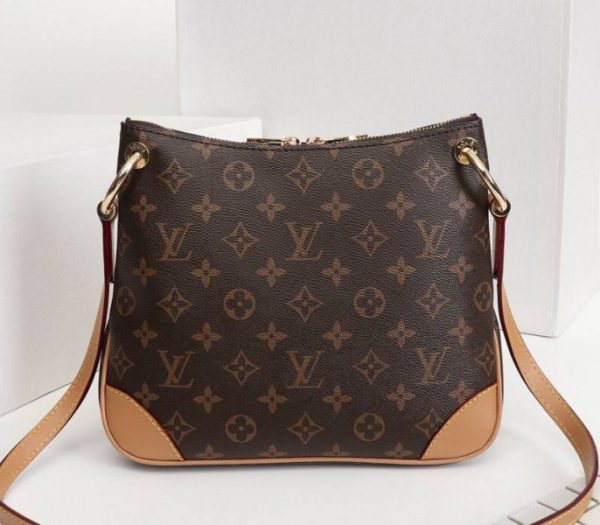 Replica Louis Vuitton Monogram Canvas Odeon PM Bag In Natural - Image 3