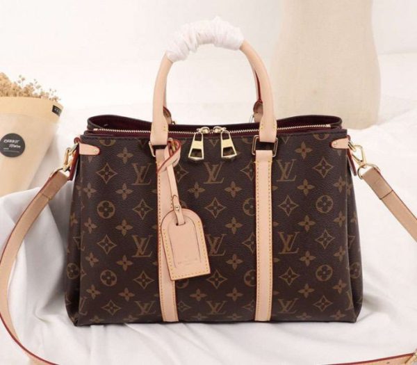 Replica Louis Vuitton Monogram Canvas Soufflot MM Bag