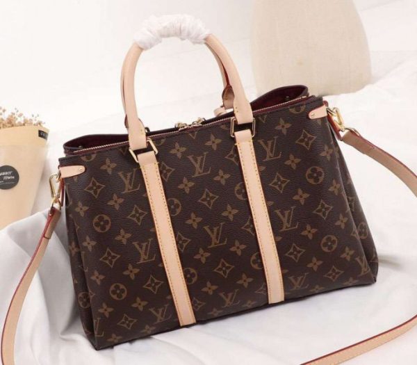 Replica Louis Vuitton Monogram Canvas Soufflot MM Bag - Image 3