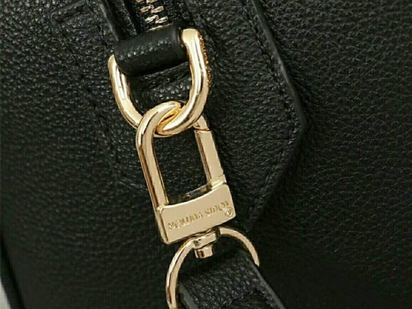 Replica Louis Vuitton Monogram Empreinte Speedy Bandouliere 25 Handbag In Black - Image 8