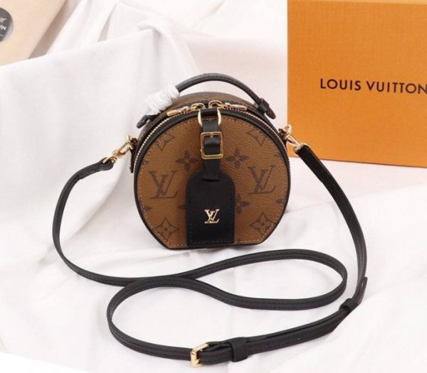 Replica Louis Vuitton Monogram Reverse Canvas Mini Boite Chapeau