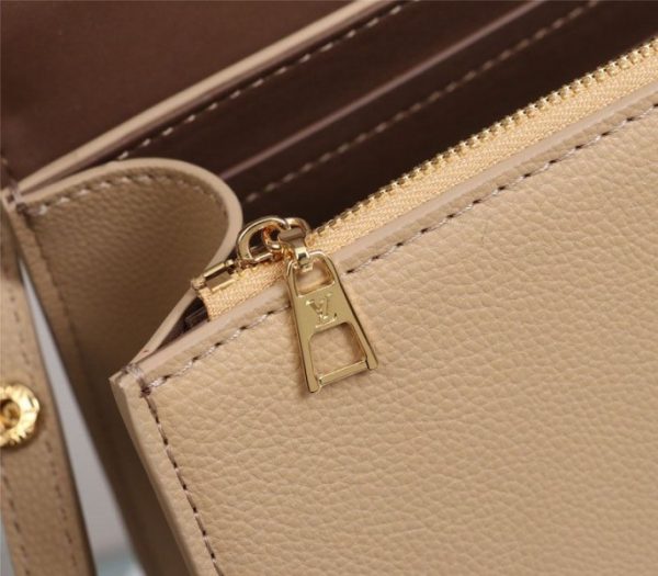 Replica Louis Vuitton Twist One Handle MM Handbag In Beige - Image 9