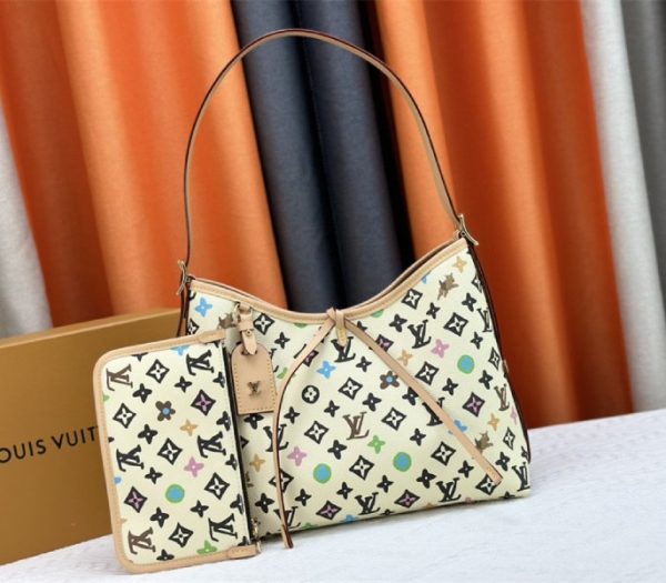 Louis Vuitton Monogram Craggy CarryAll PM Replica Bag In Vanilla