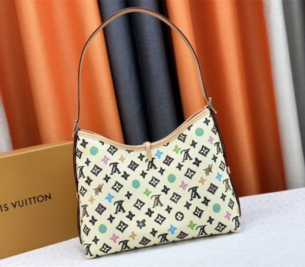 Louis Vuitton Monogram Craggy CarryAll PM Replica Bag In Vanilla - Image 4