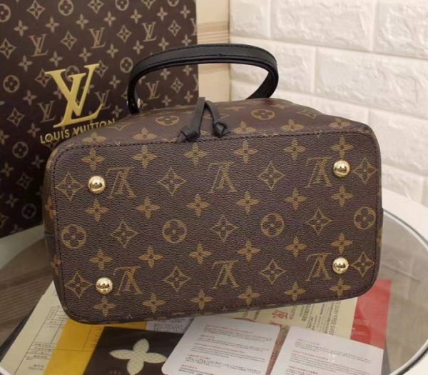 Replica Louis Vuitton Monogram Canvas NeoNoe MM Bag In Black - Image 5