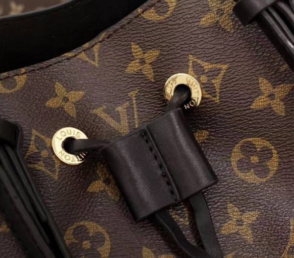 Replica Louis Vuitton Monogram Canvas NeoNoe MM Bag In Black - Image 8