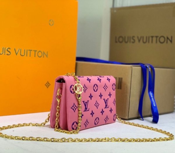 Replica Louis Vuitton Coussin Pochette In Pink And Purple - Image 3