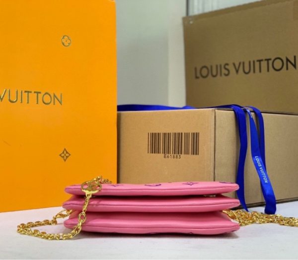 Replica Louis Vuitton Coussin Pochette In Pink And Purple - Image 5