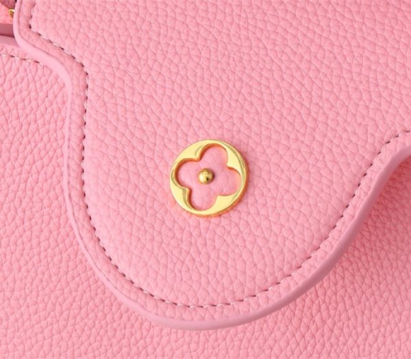 Replica Louis Vuitton Capucines BB Handbag In Pink - Image 7