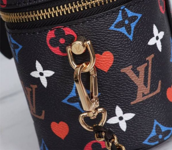 Replica Louis Vuitton Game On Vanity PM Bag In Black - Image 9