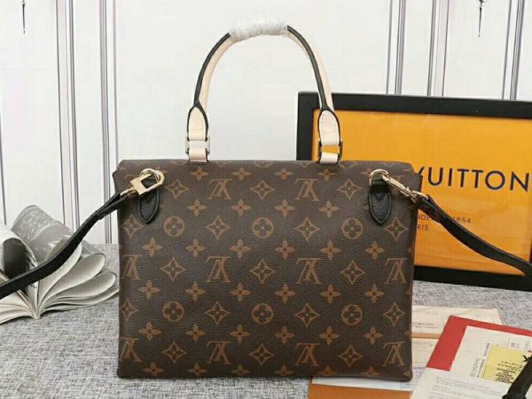 Replica Louis Vuitton Monogram Canvas Marignan Bag In Black - Image 3