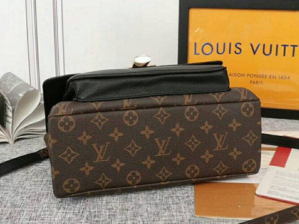 Replica Louis Vuitton Monogram Canvas Marignan Bag In Black - Image 4