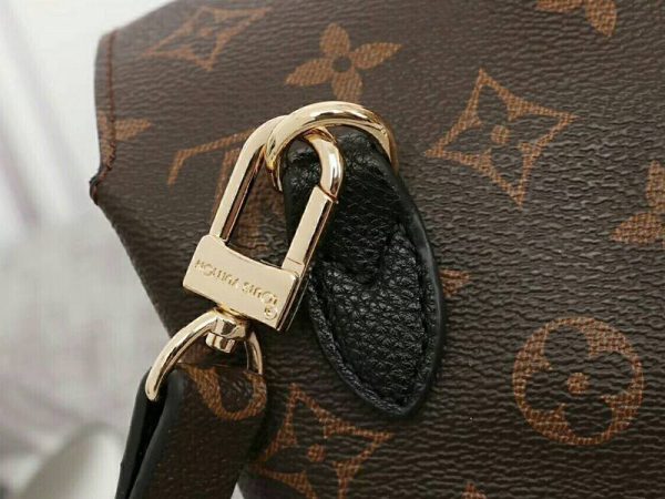 Replica Louis Vuitton Monogram Canvas Marignan Bag In Black - Image 9