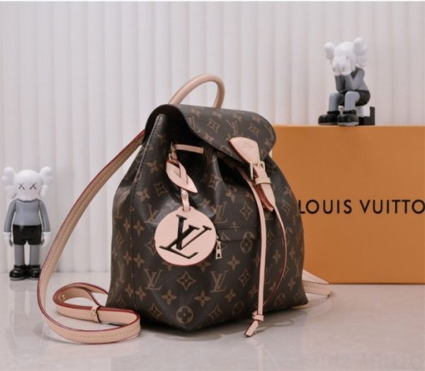 Replica Louis Vuitton Monogram Canvas Montsouris PM Backpack - Image 2