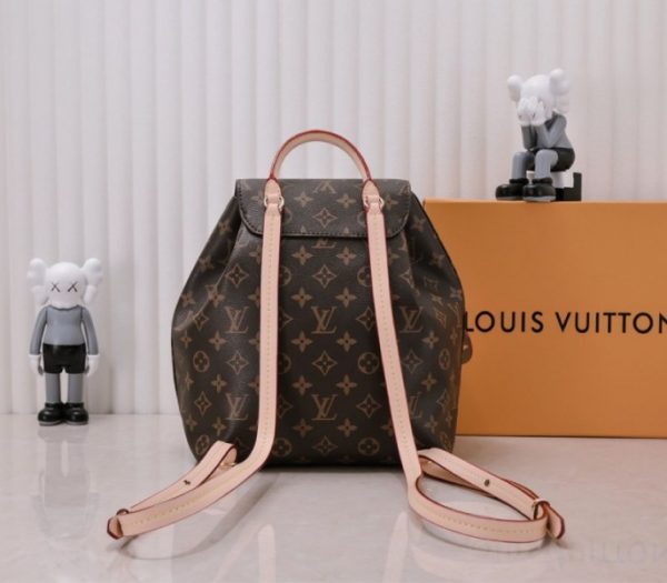 Replica Louis Vuitton Monogram Canvas Montsouris PM Backpack - Image 3