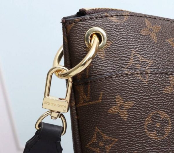 Replica Louis Vuitton Monogram Canvas Odeon PM Bag In Black - Image 7