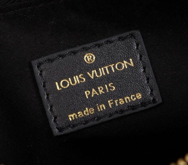 Replica Louis Vuitton Monogram Canvas Soufflot BB Bag In Black - Image 6