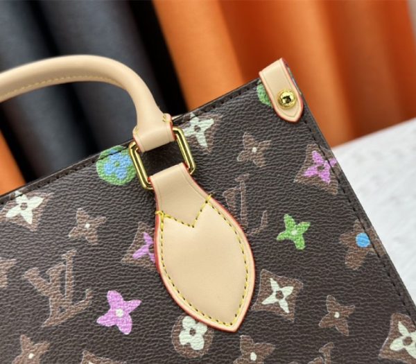 Replica Louis Vuitton Monogram Craggy Onthego PM Tote In Chocolate - Image 9