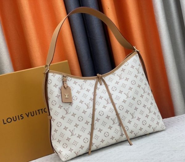 Replica Louis Vuitton Monogram Dune Canvas CarryAll MM Bag - Image 2