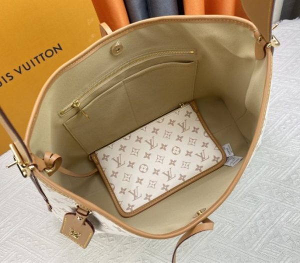 Replica Louis Vuitton Monogram Dune Canvas CarryAll MM Bag - Image 6