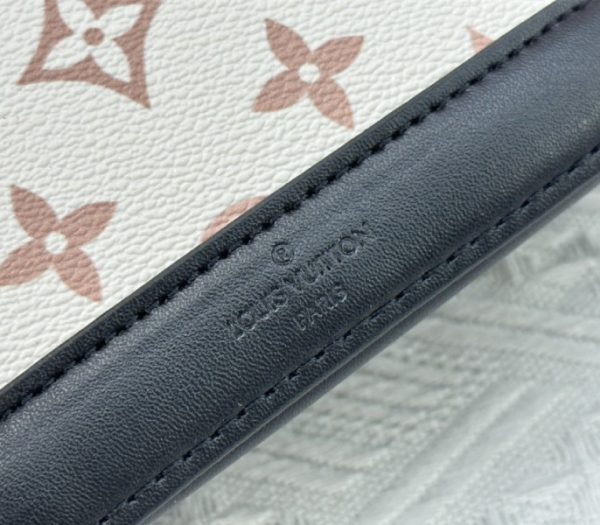 Replica Louis Vuitton Monogram Dune Canvas Nano Alma Bag - Image 9