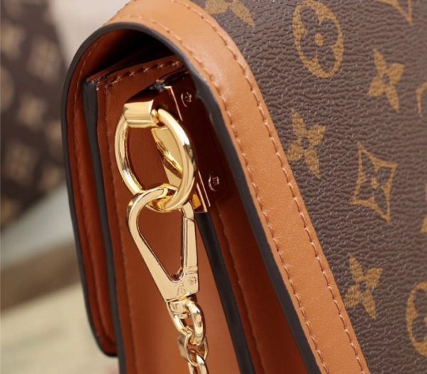 Replica Louis Vuitton Monogram Reverse Canvas Dauphine Bag - Image 9