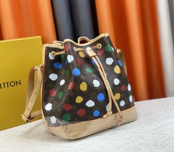 Replica Louis Vuitton X YK Monogram Canvas Noe Bag - Image 2