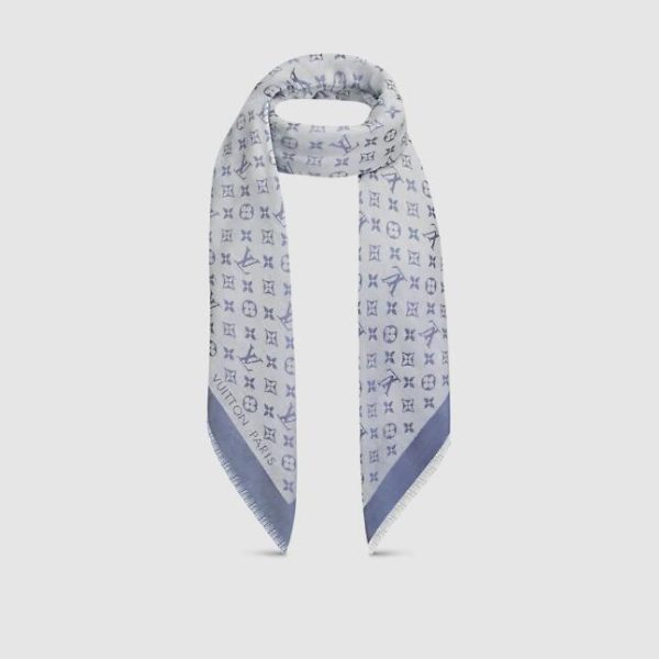 Louis Vuitton MONOGRAM DENIM SHAWL M71382 - Image 4