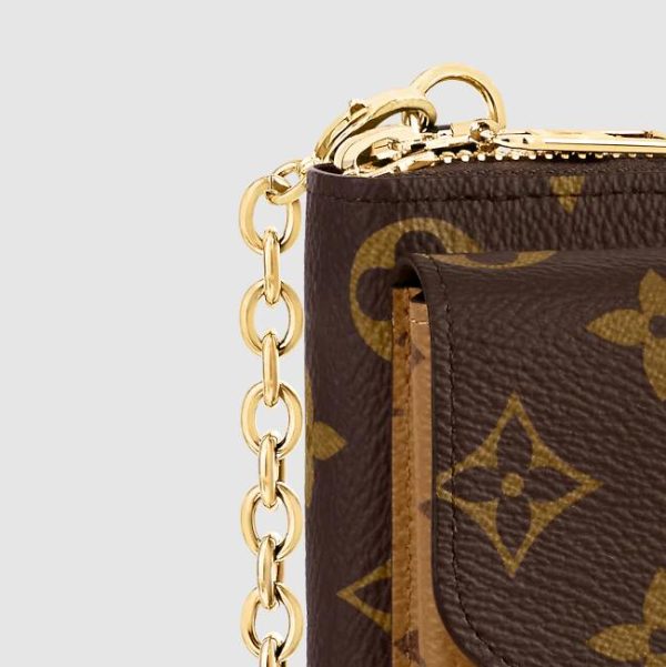 Louis Vuitton Vertical Zippy Wallet Metis M80731 - Image 3